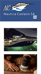 Mobile Screenshot of nauticacaslano.com
